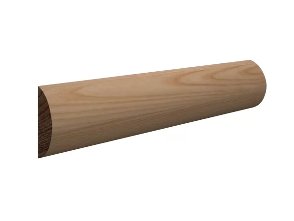 13x25 Half Round Softwood