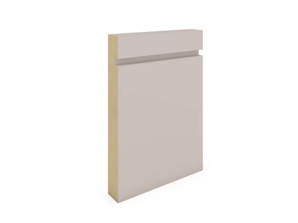 18x144 MDF Shadow Grooved Skirting