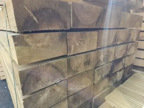 125x250 Green treated Softwood Landscaping Sleeper