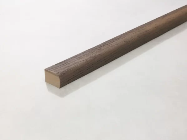 Millboard Enhanced Grain Antique Oak Edging Bullnose Flexible 50 x 32 x 2400mm
