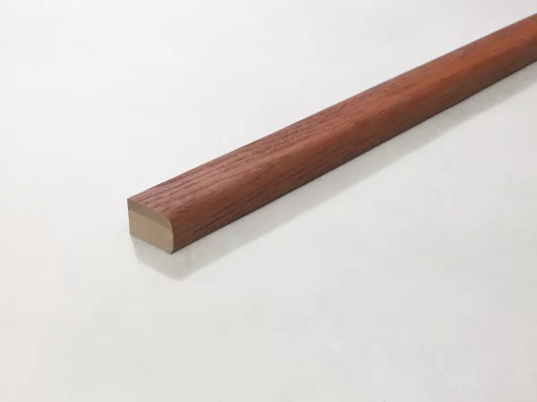 Millboard Enhanced Grain Jarrah Edging Bullnose Flexible 50 x 32 x 2400mm