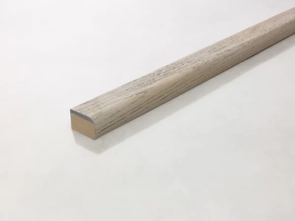 Millboard EG Smoked Oak / WO Driftwood Edging Bullnose Flexible 50 x 32 x 2400mm